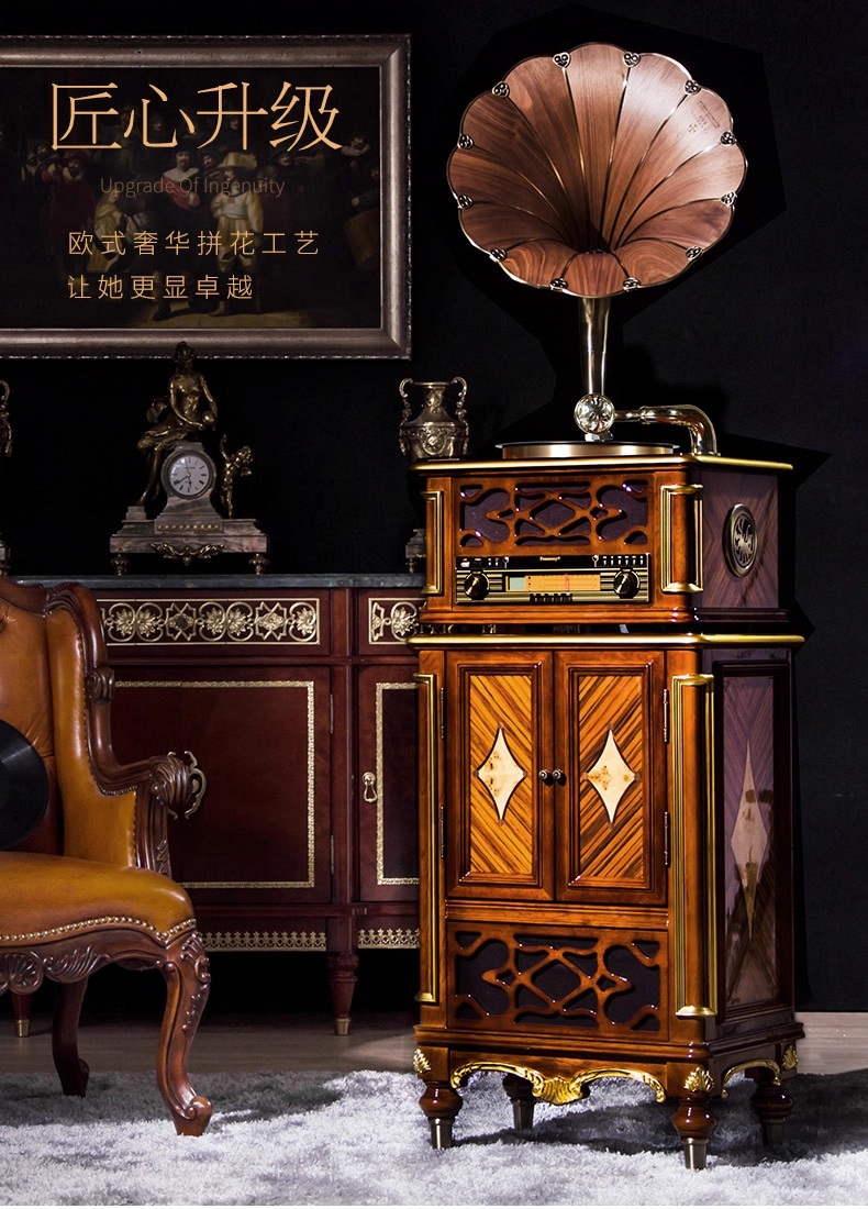 F1877-65S不了琴 古典留声机