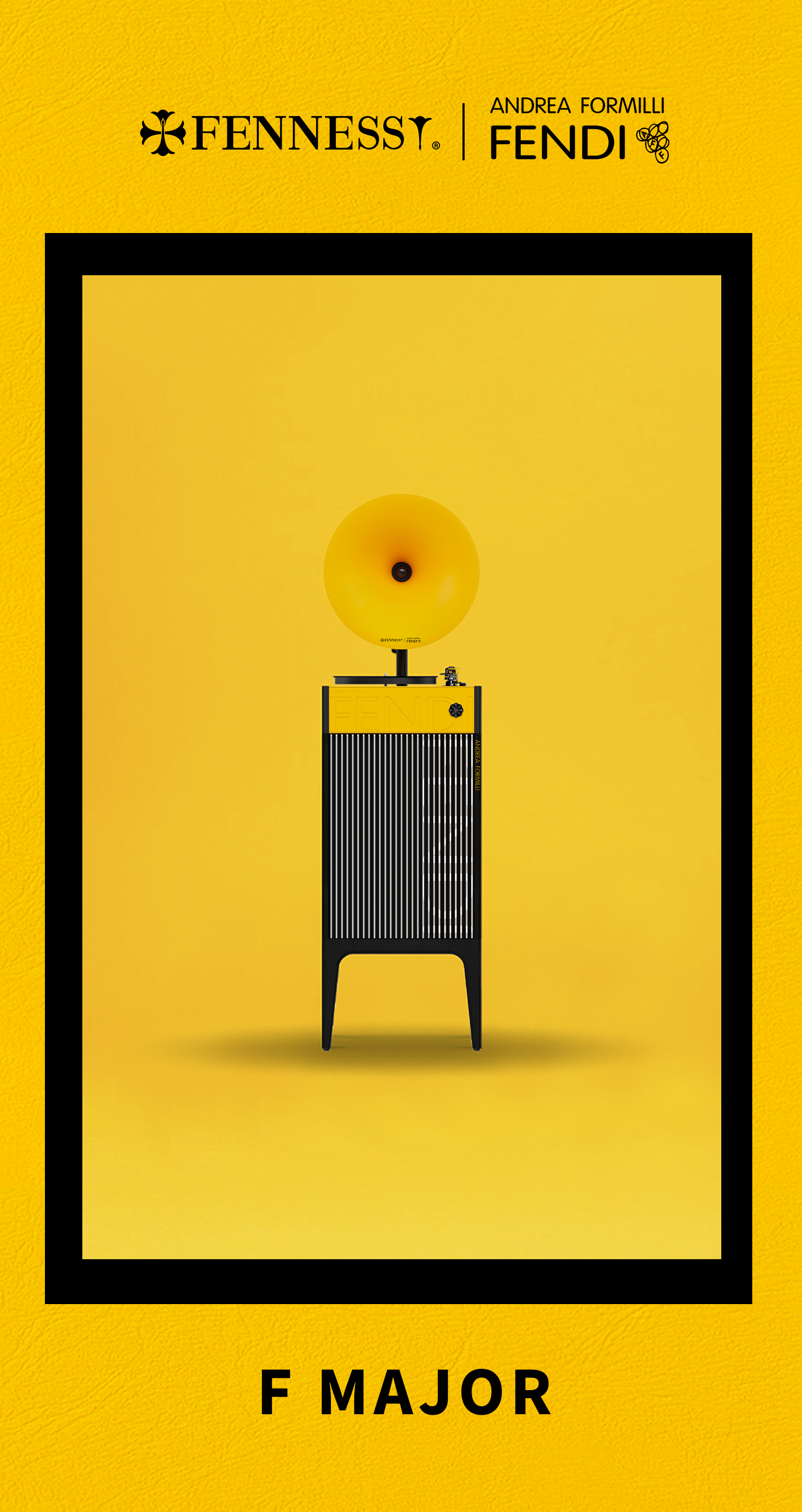 F Major Fendi家族酒庄丨FENNESSY联名限量专业级留声机