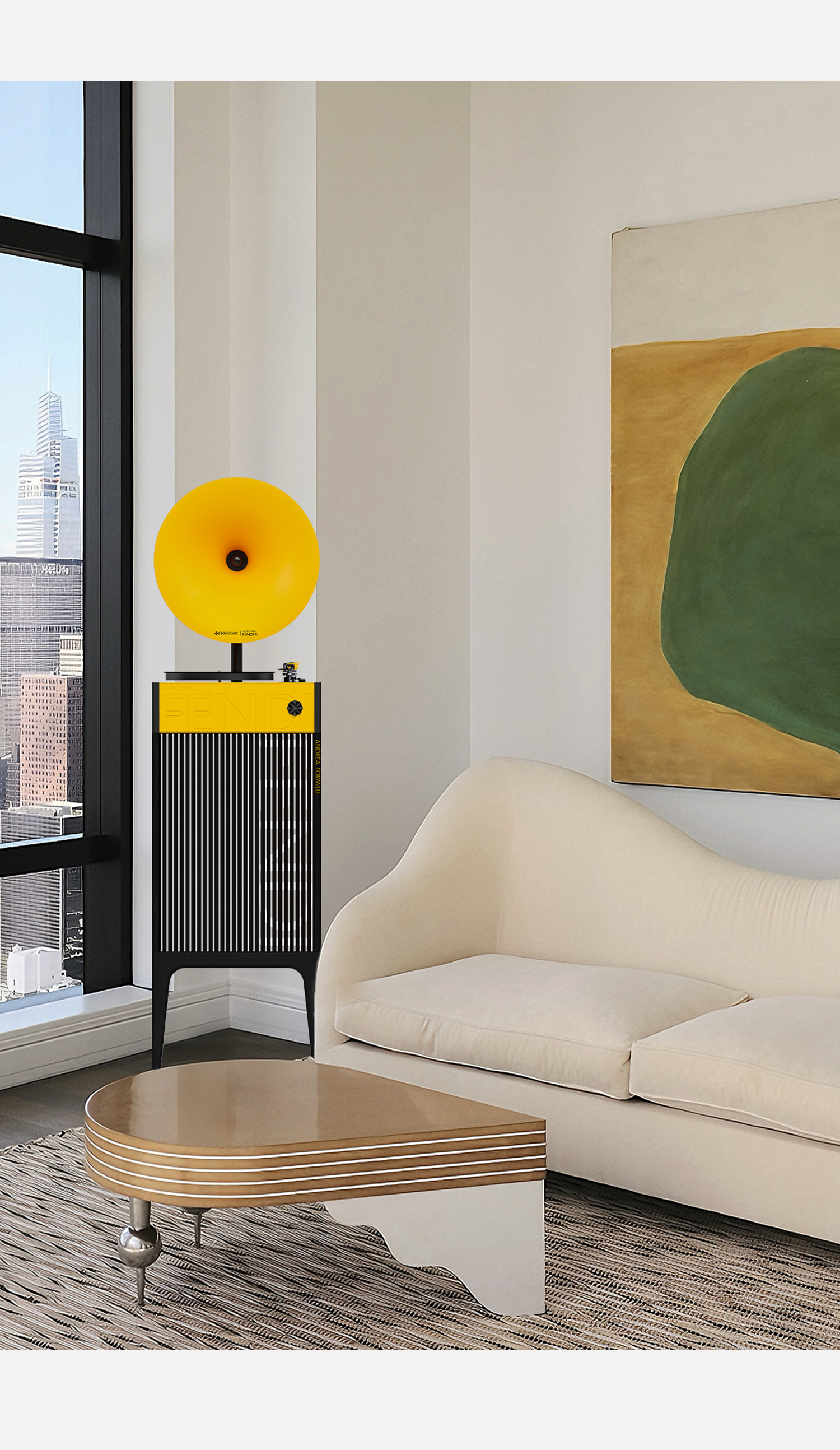 F Major Fendi家族酒庄丨FENNESSY联名限量专业级留声机