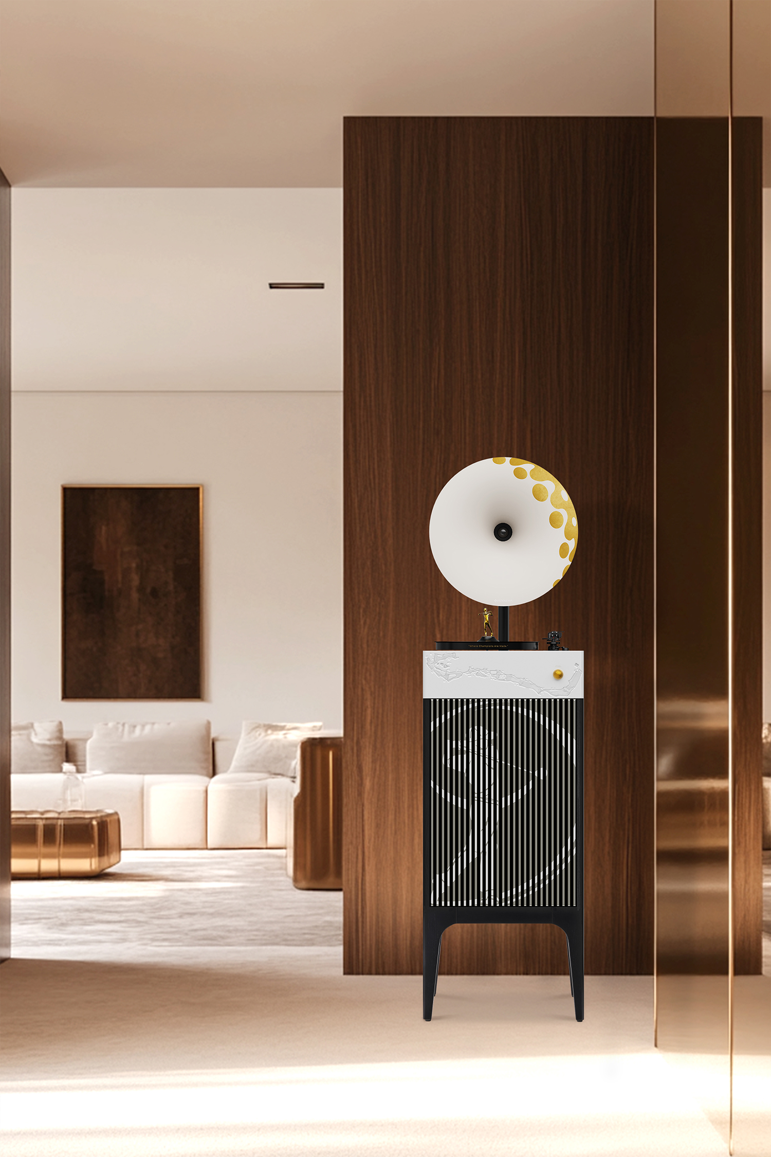 ST.ANDREWS 高尔夫主题款专业级留声机