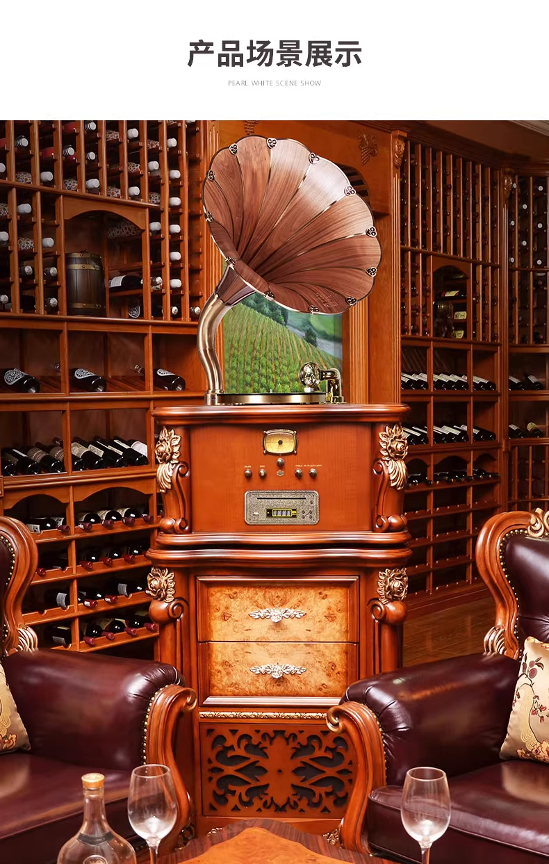 F1877-750羊皮卷 古典留声机