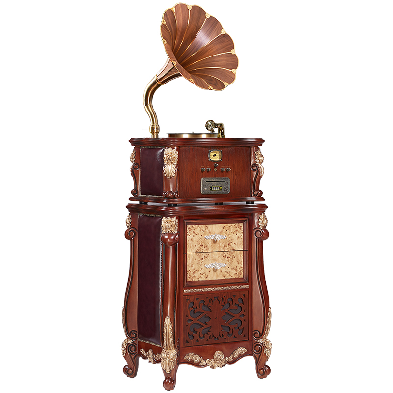 F1877-750羊皮卷 古典留声机