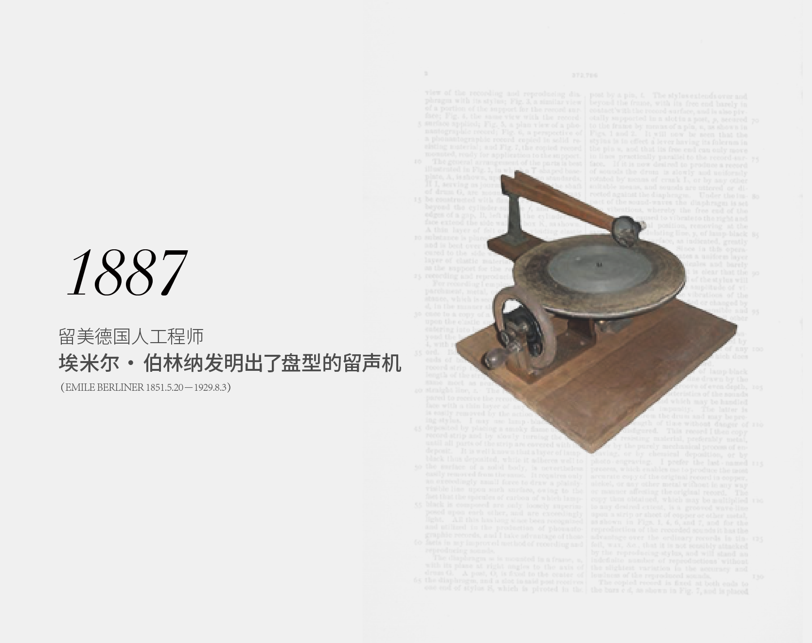留声机历史图片