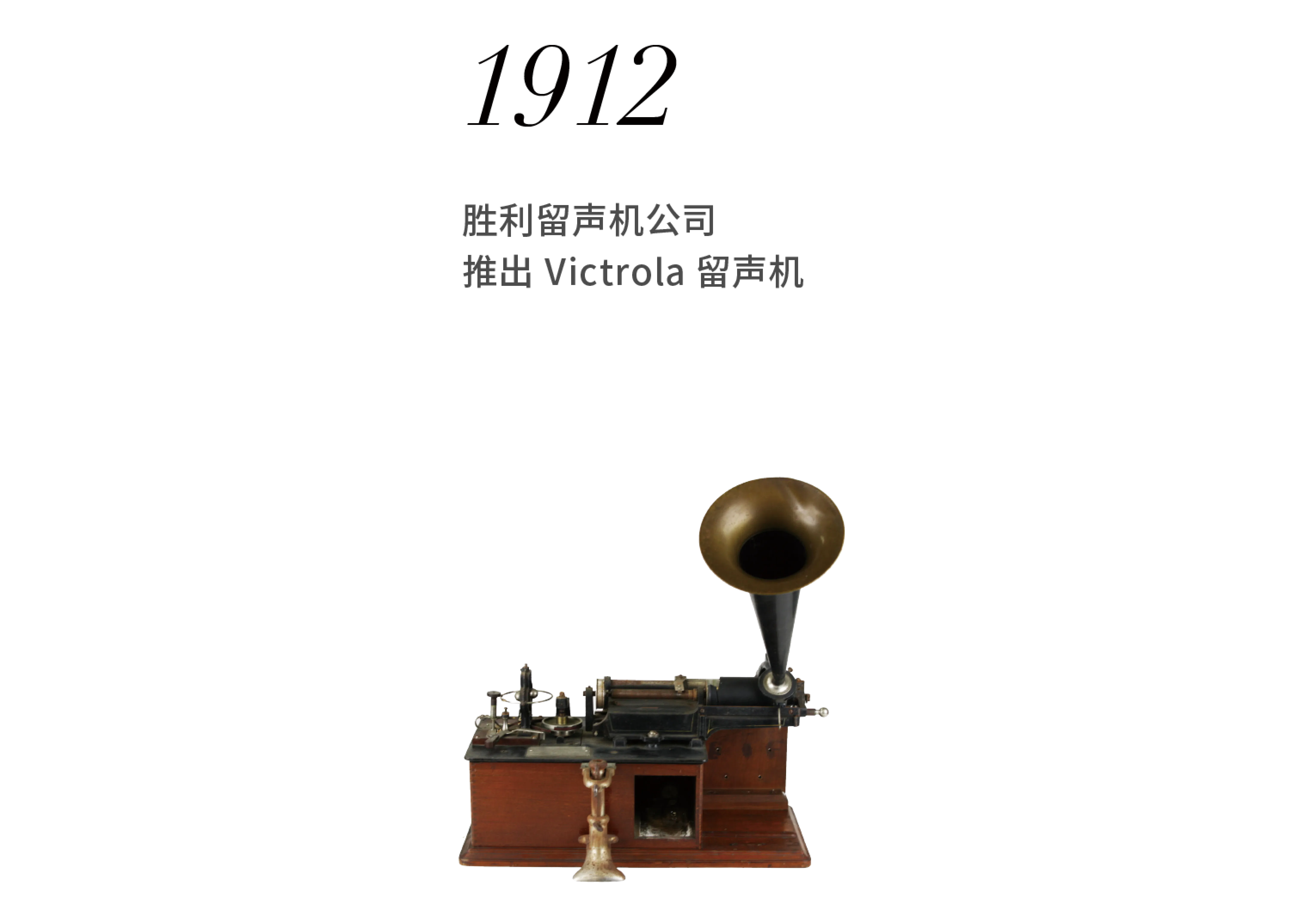 留声机历史图片